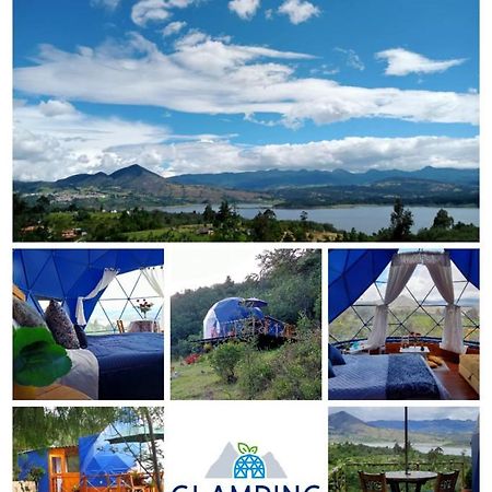 Hôtel Glamping Blue à Guatavita Extérieur photo