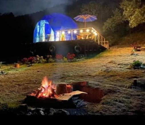 Hôtel Glamping Blue à Guatavita Extérieur photo