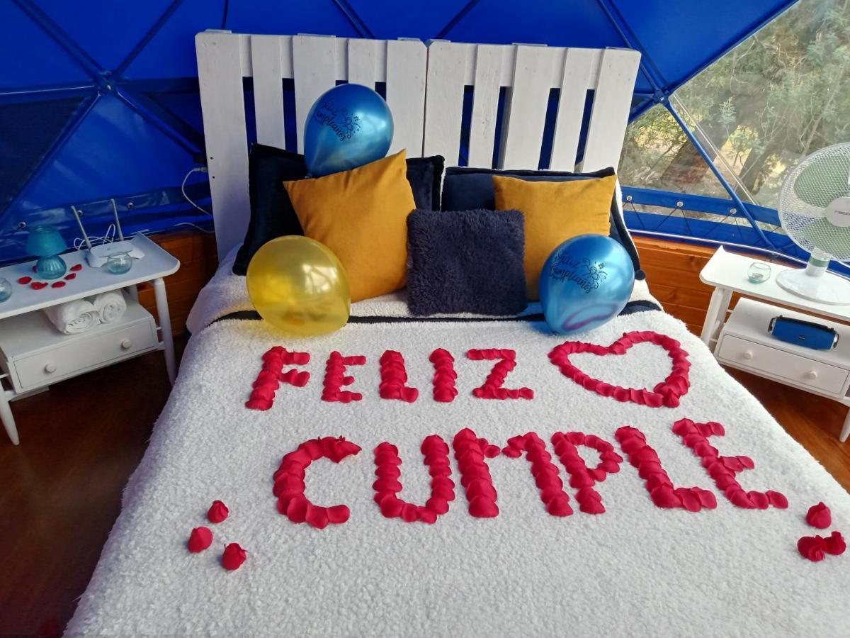Hôtel Glamping Blue à Guatavita Extérieur photo